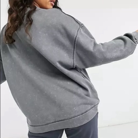 Free People Movement Solid Metro Crew Sweater w/ Pockets - Picture 6 of 7